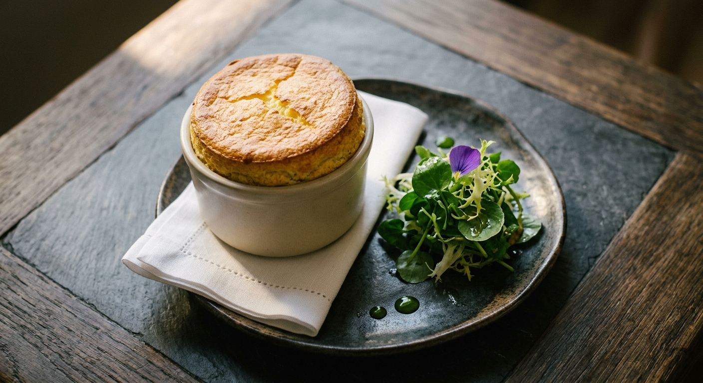 Soufflé au Fromage — When Butter Meets Air