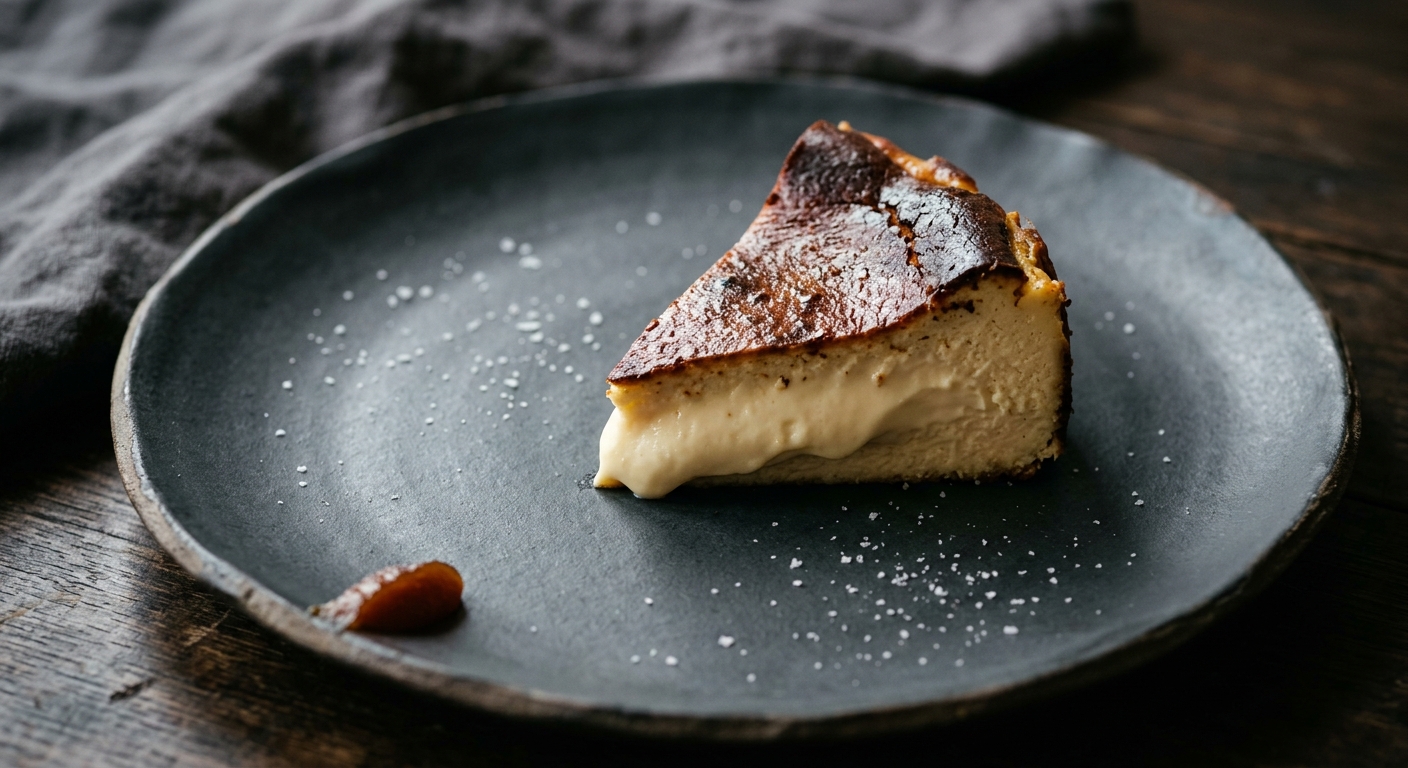 Basque Burnt Cheesecake — La Viña's Trembling Legacy
