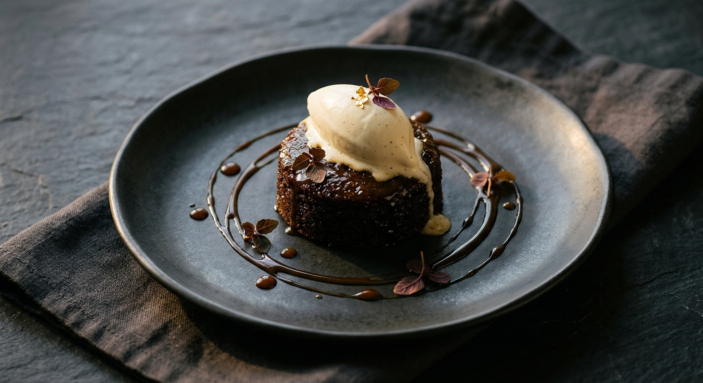 Dark Sticky Toffee with Highland Cream & Madagascar Vanilla