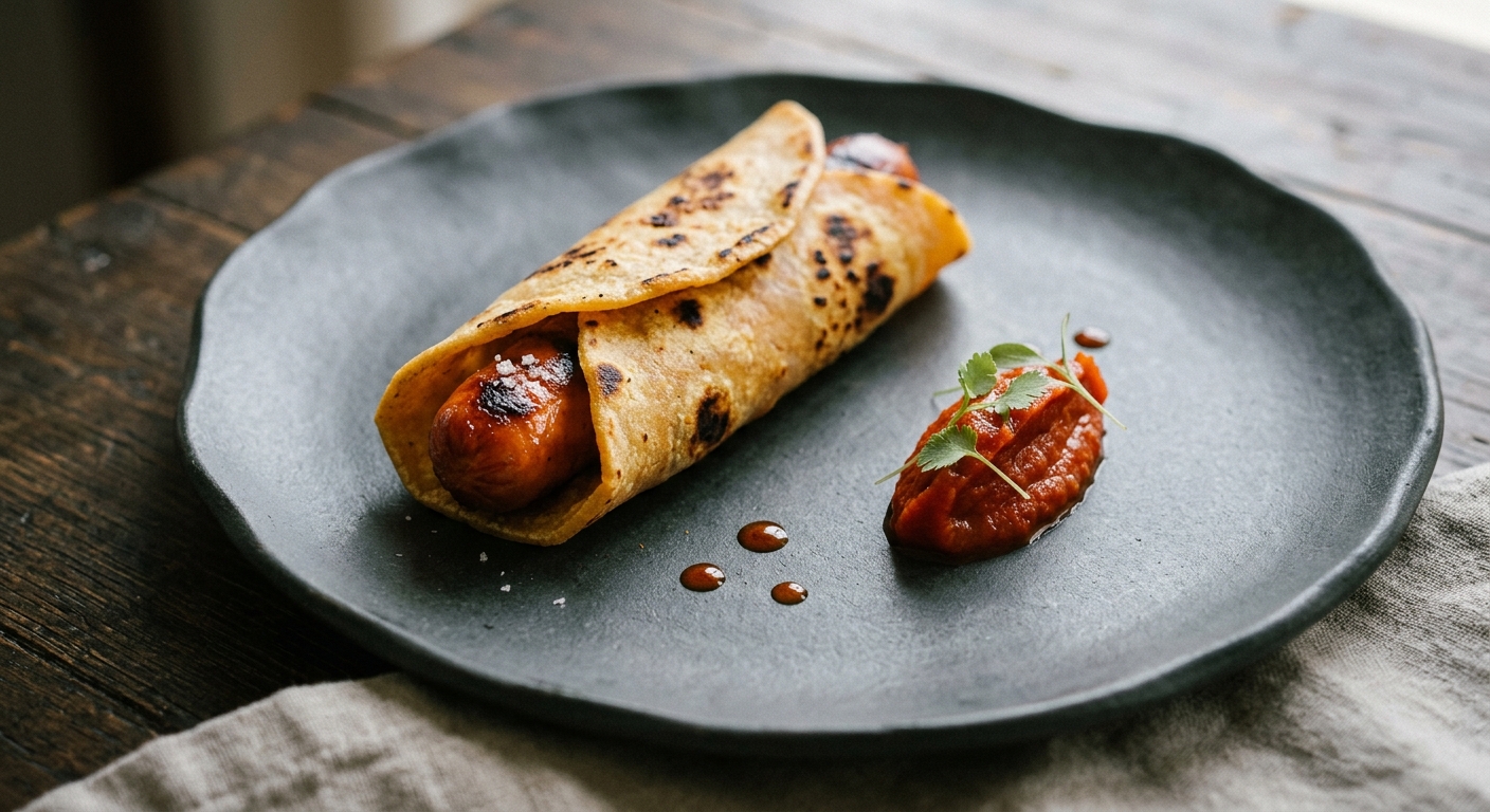 Talo con Chistorra — Basque Griddle Wrap