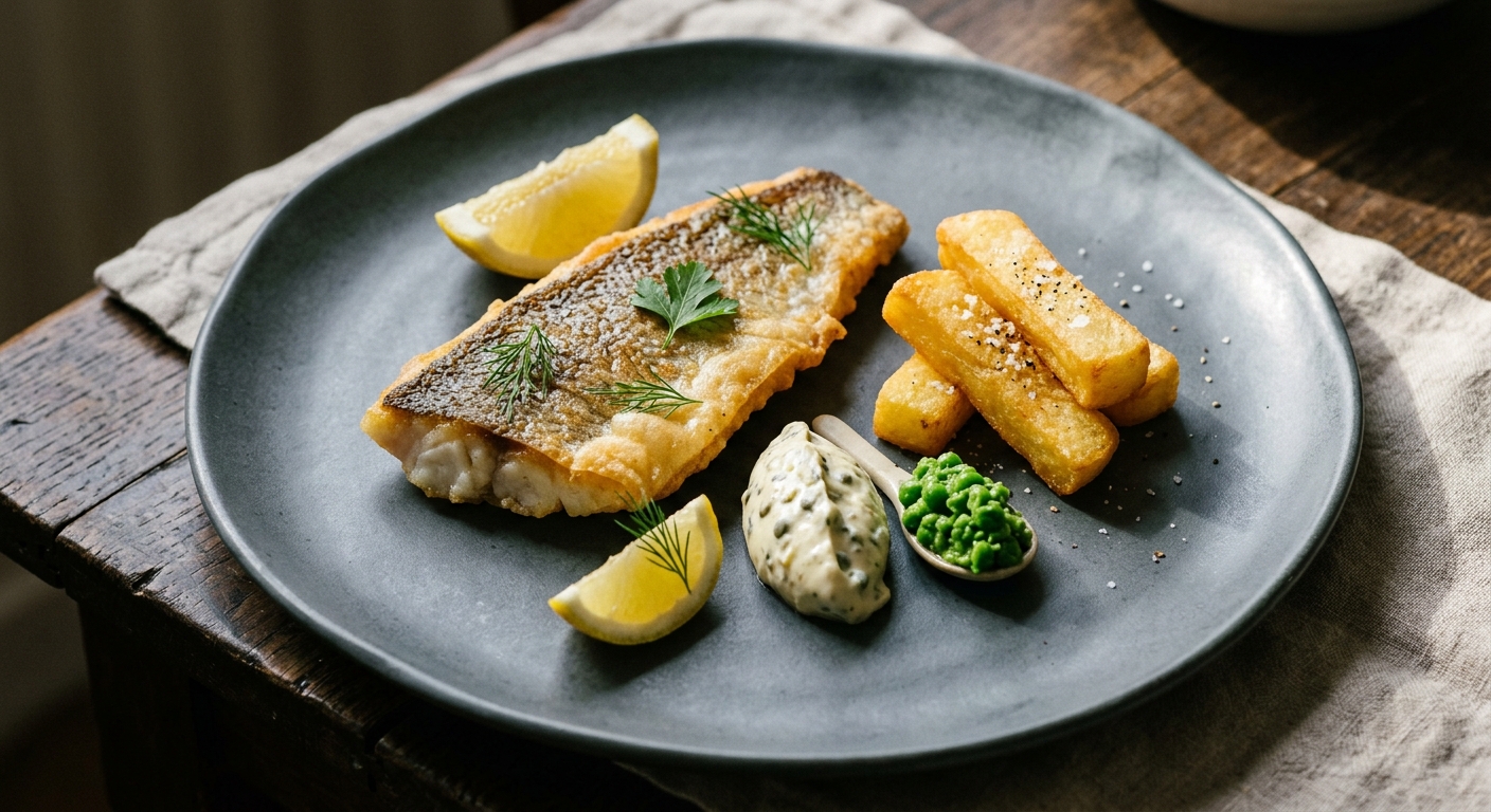 Pollack & Chips with Tartare That Won't Disappoint