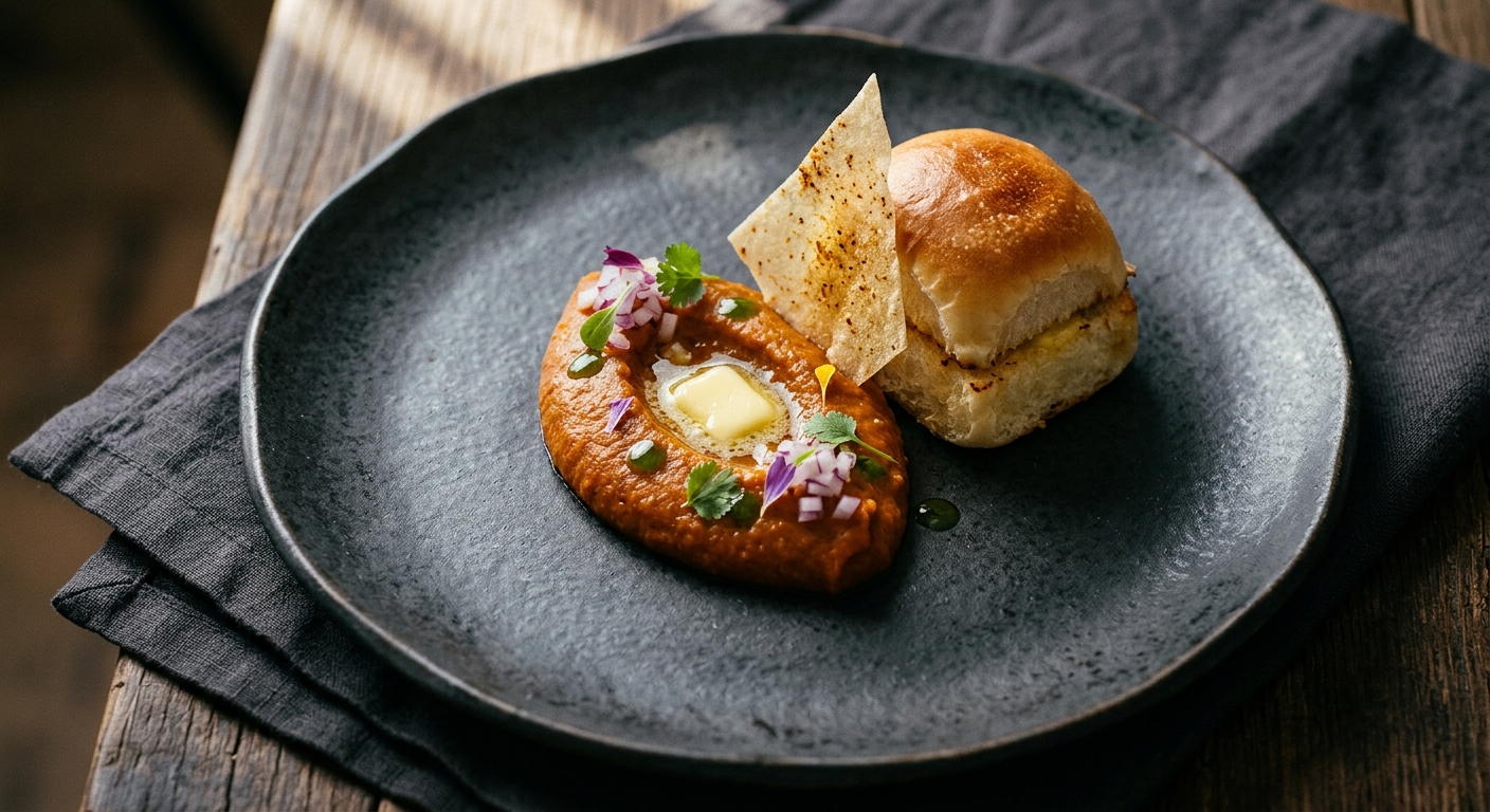 Pav Bhaji — Mumbai's Butter-Soaked Soul Food