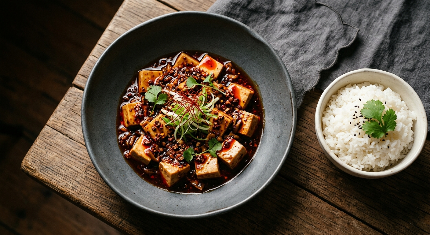 Ma Po Tofu: Numb, Fierce, Entirely Plant-Based