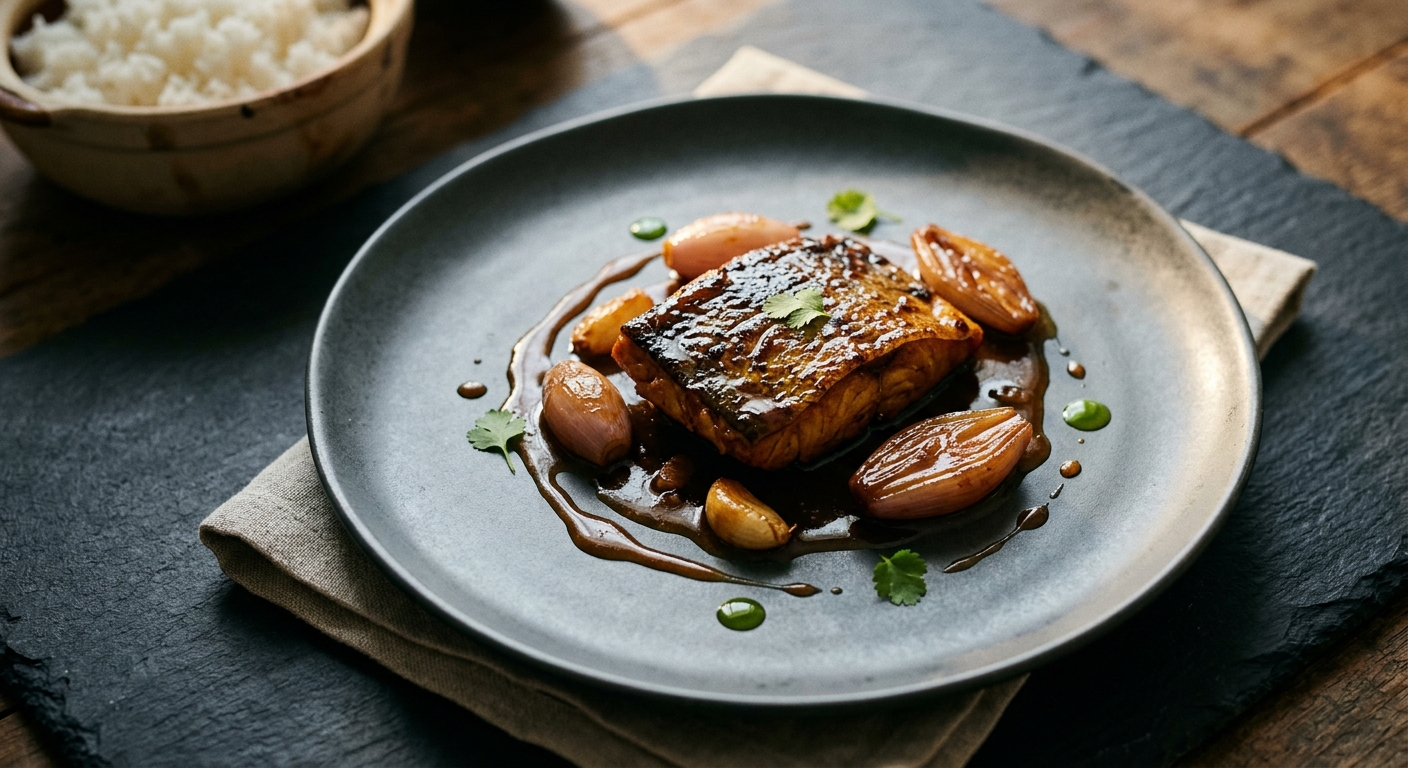 Cá Kho Tộ — Mekong Clay Pot Catfish, Burnt Sugar & Coconut