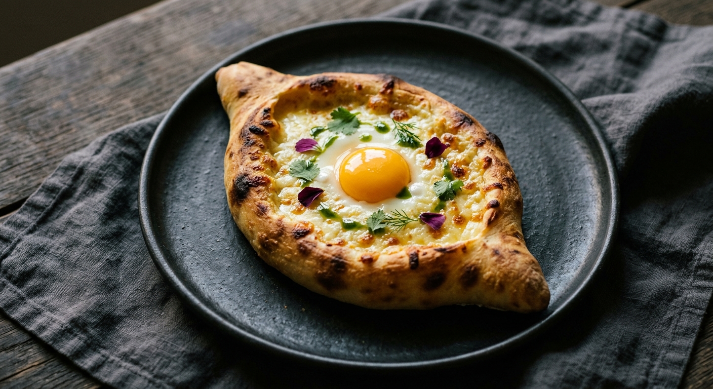 Adjaruli Khachapuri — The Boat That Floats