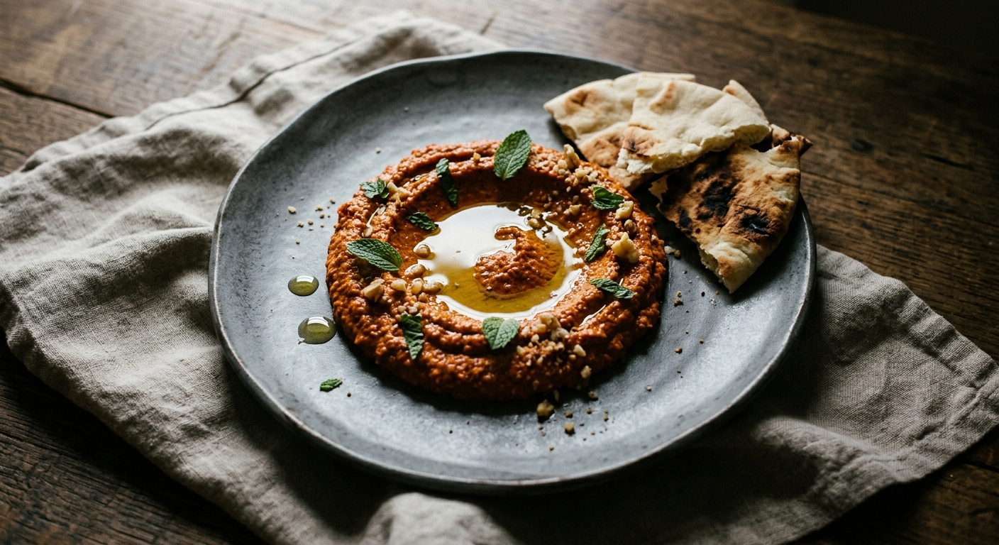 Muhammara — The Charred Red Pepper's Glory