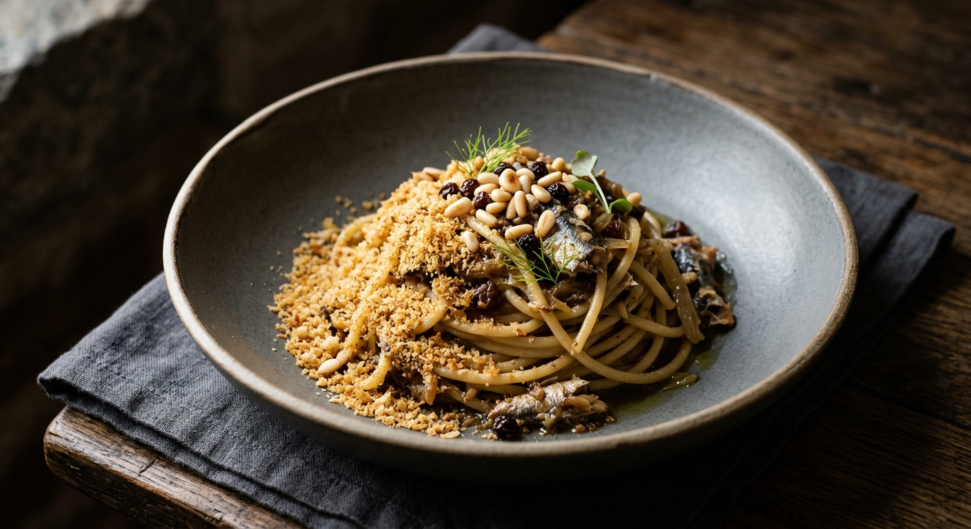Pasta con le Sarde — The Arab Gift That Swims