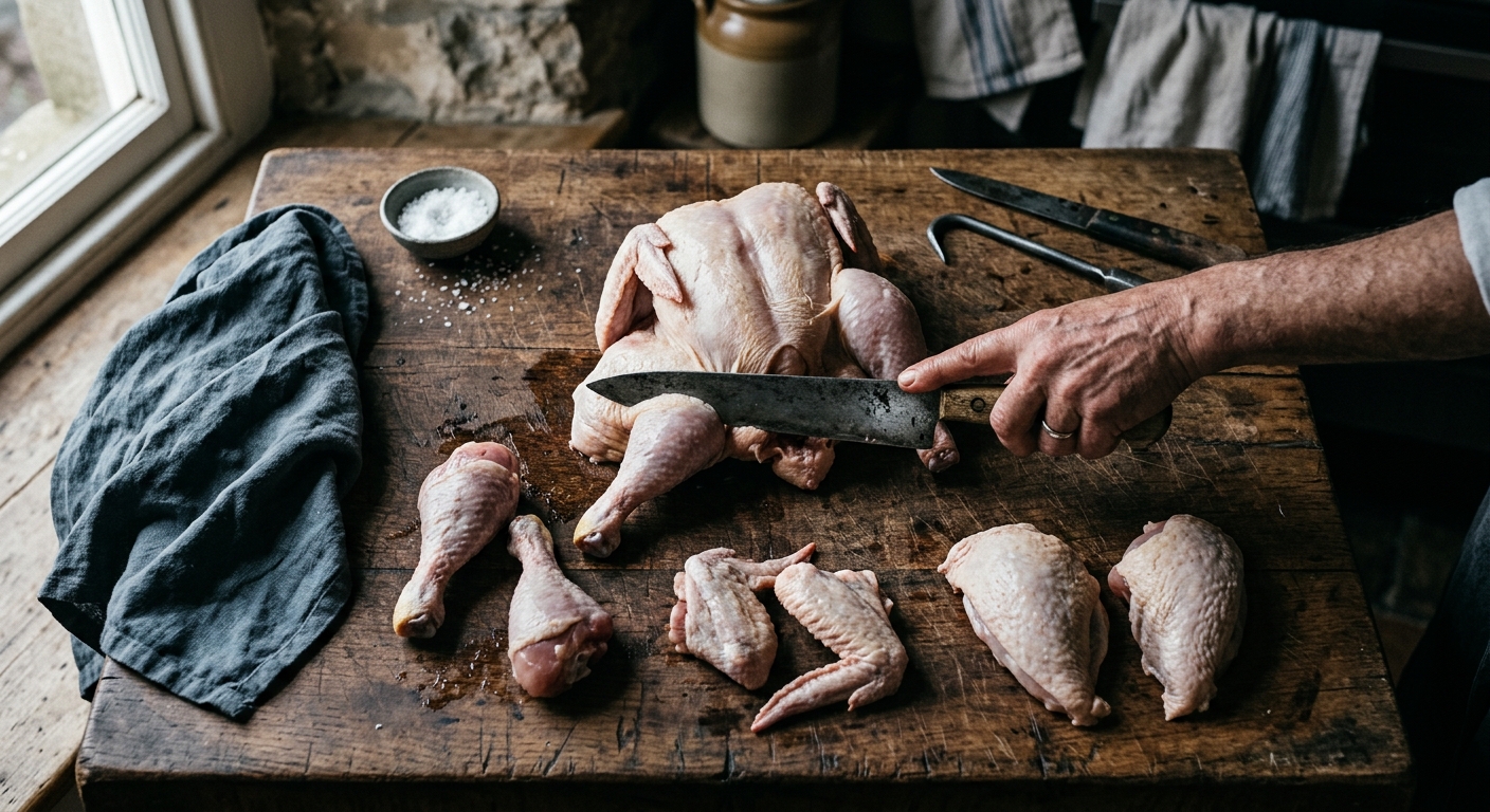 Breaking Down a Whole Chicken