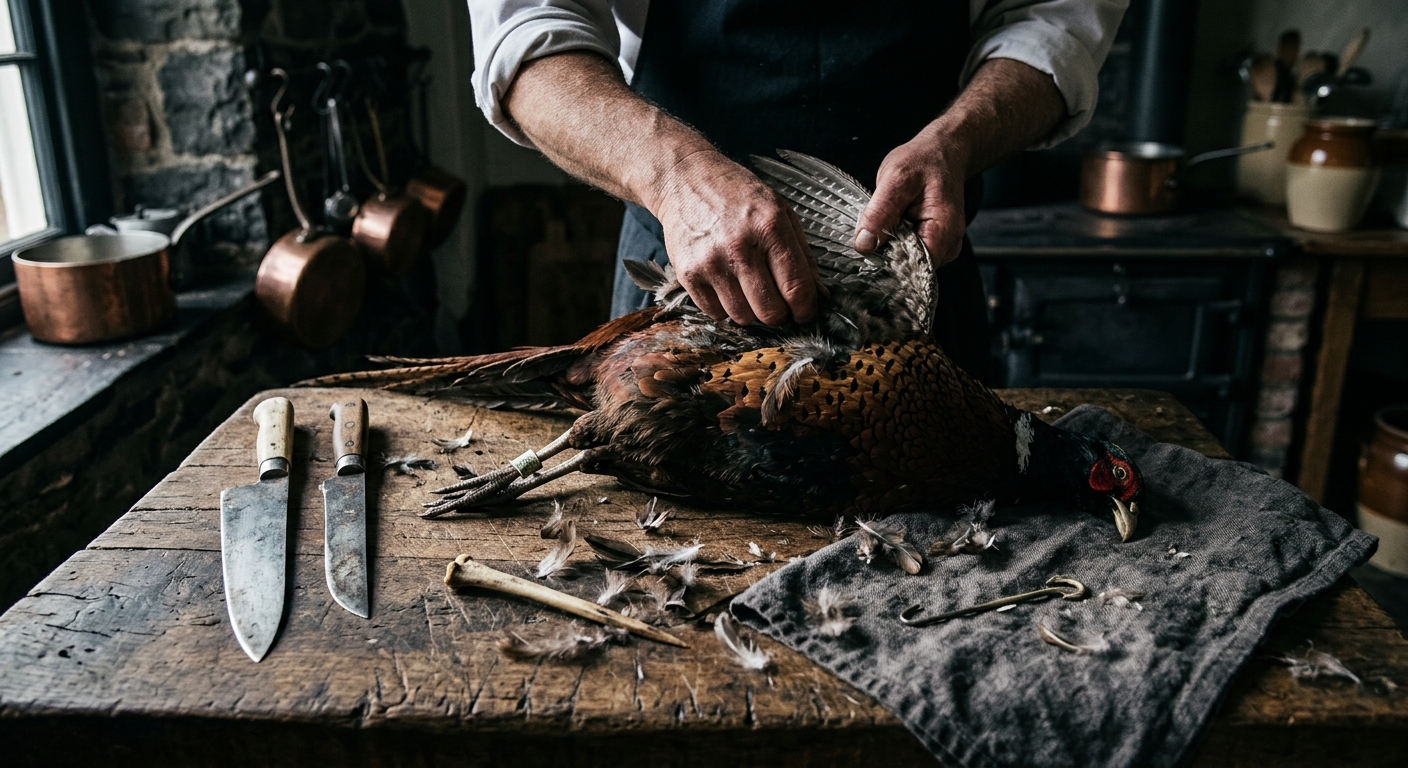 Plucking & Drawing a Pheasant
